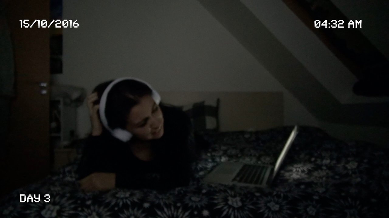 Fotogramma dal cortometraggio BLUE