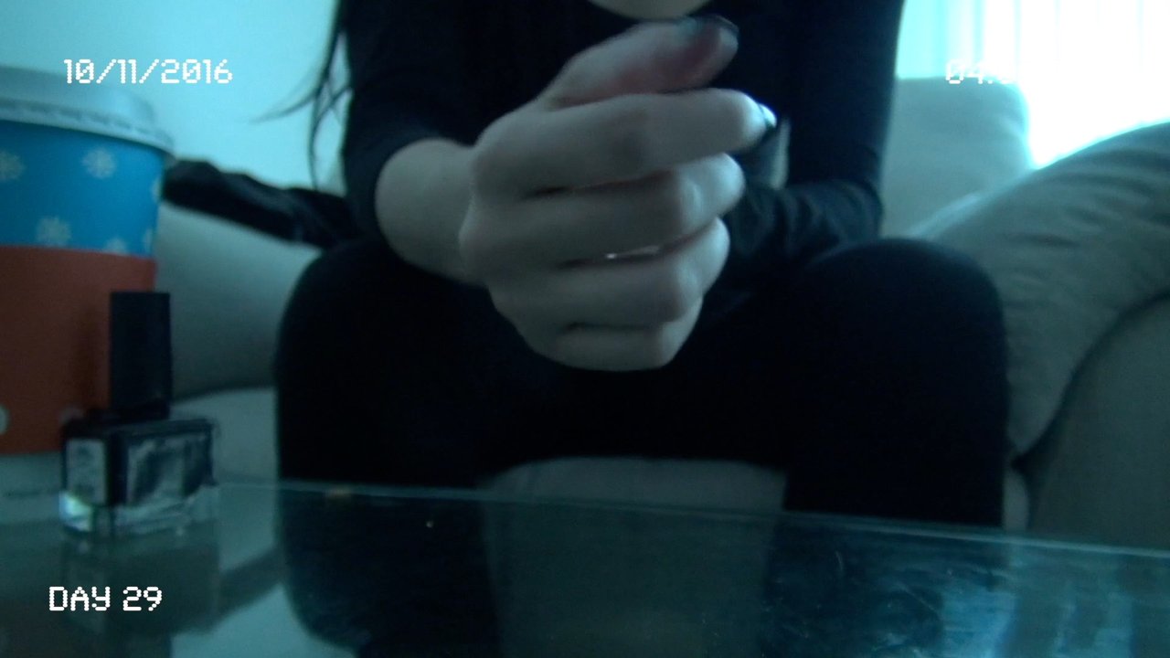 Fotogramma dal cortometraggio BLUE