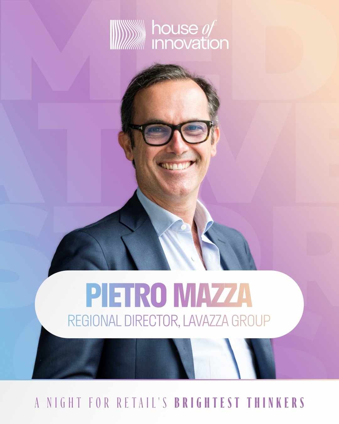 Speaker card House of Innovation, Pietro Mazza
