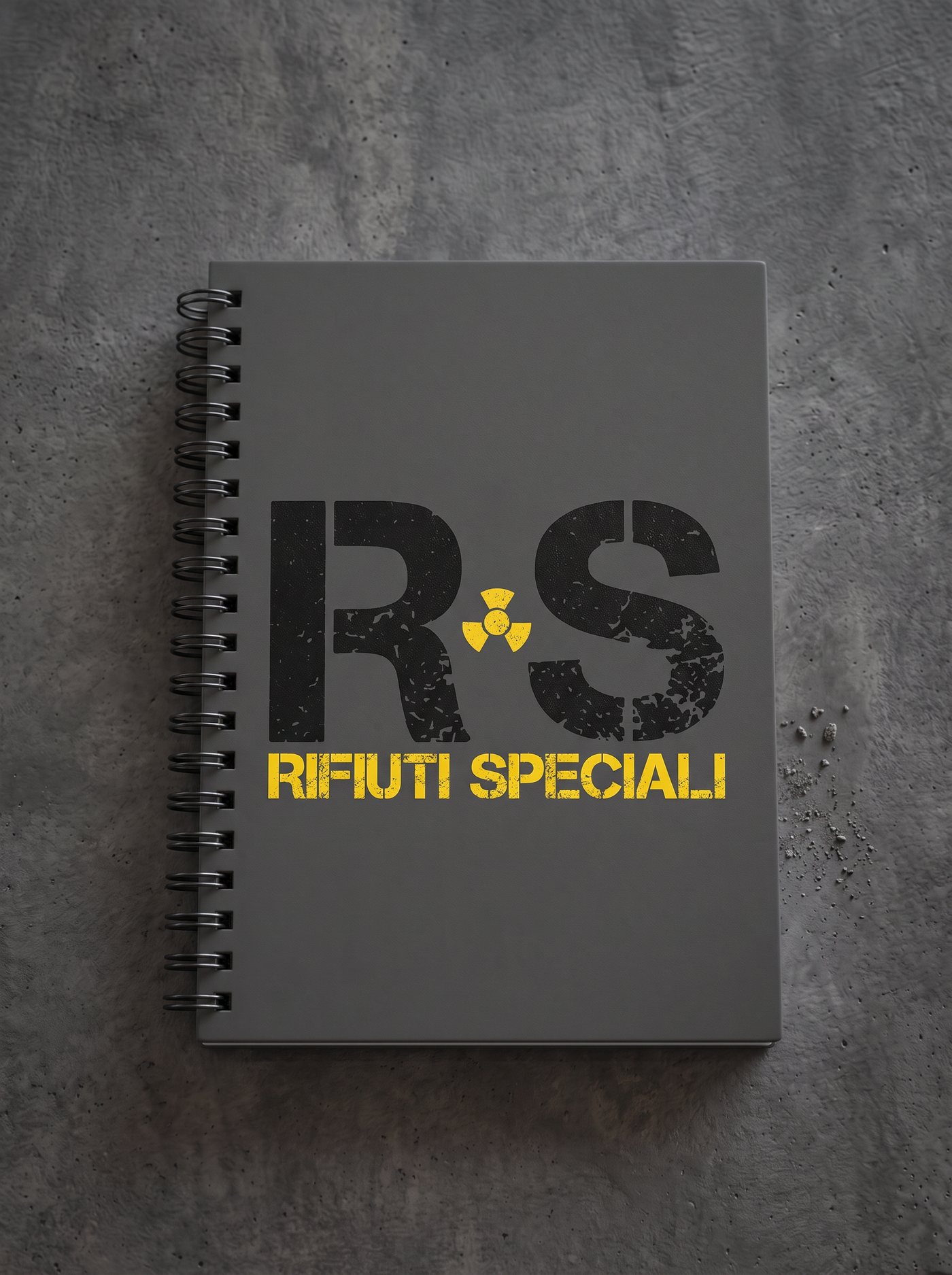 Il nuovo logo sul quaderno di compagnia
