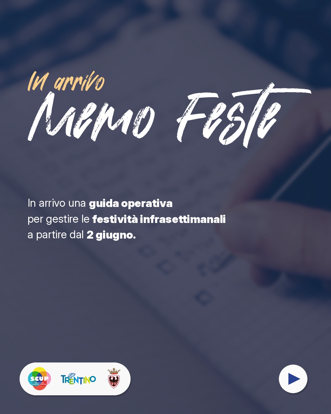 Post del feed SCUP dopo il rebranding