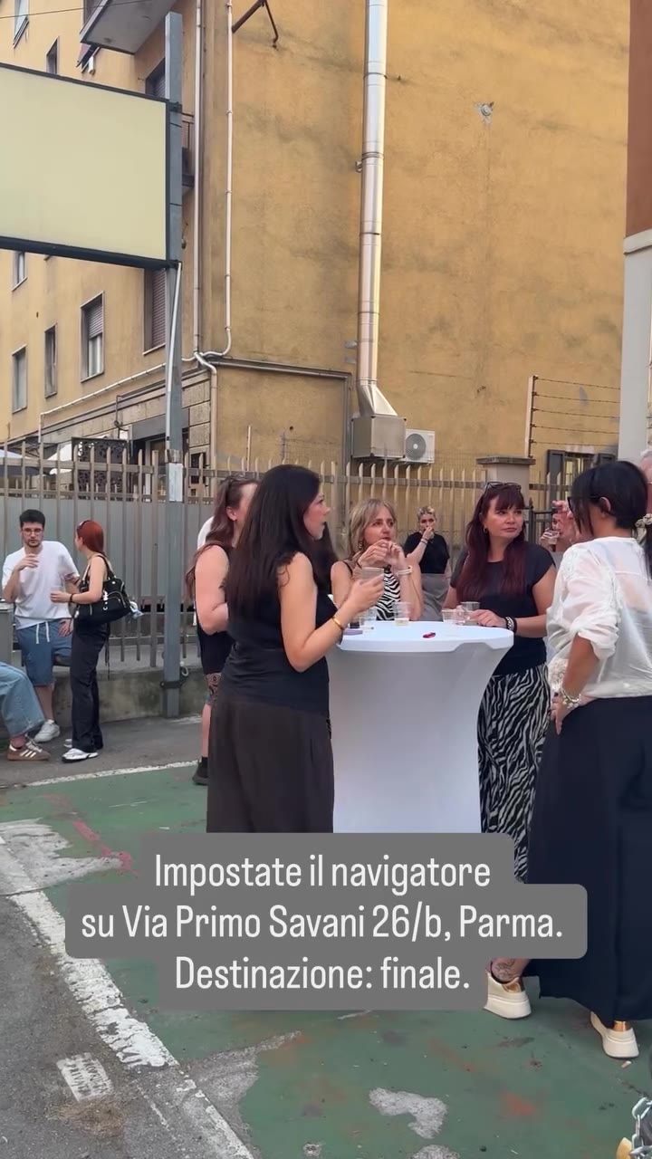 Story dall'inaugurazione Taffo a Parma