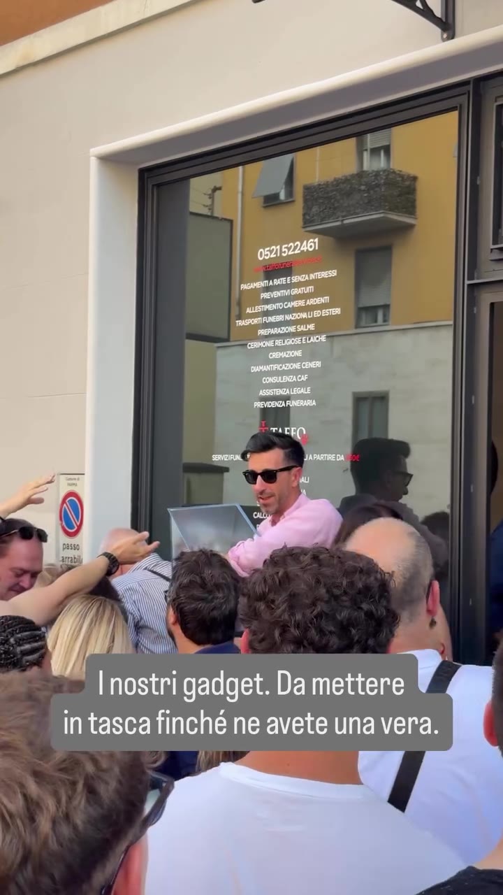 Story dall'inaugurazione Taffo a Parma