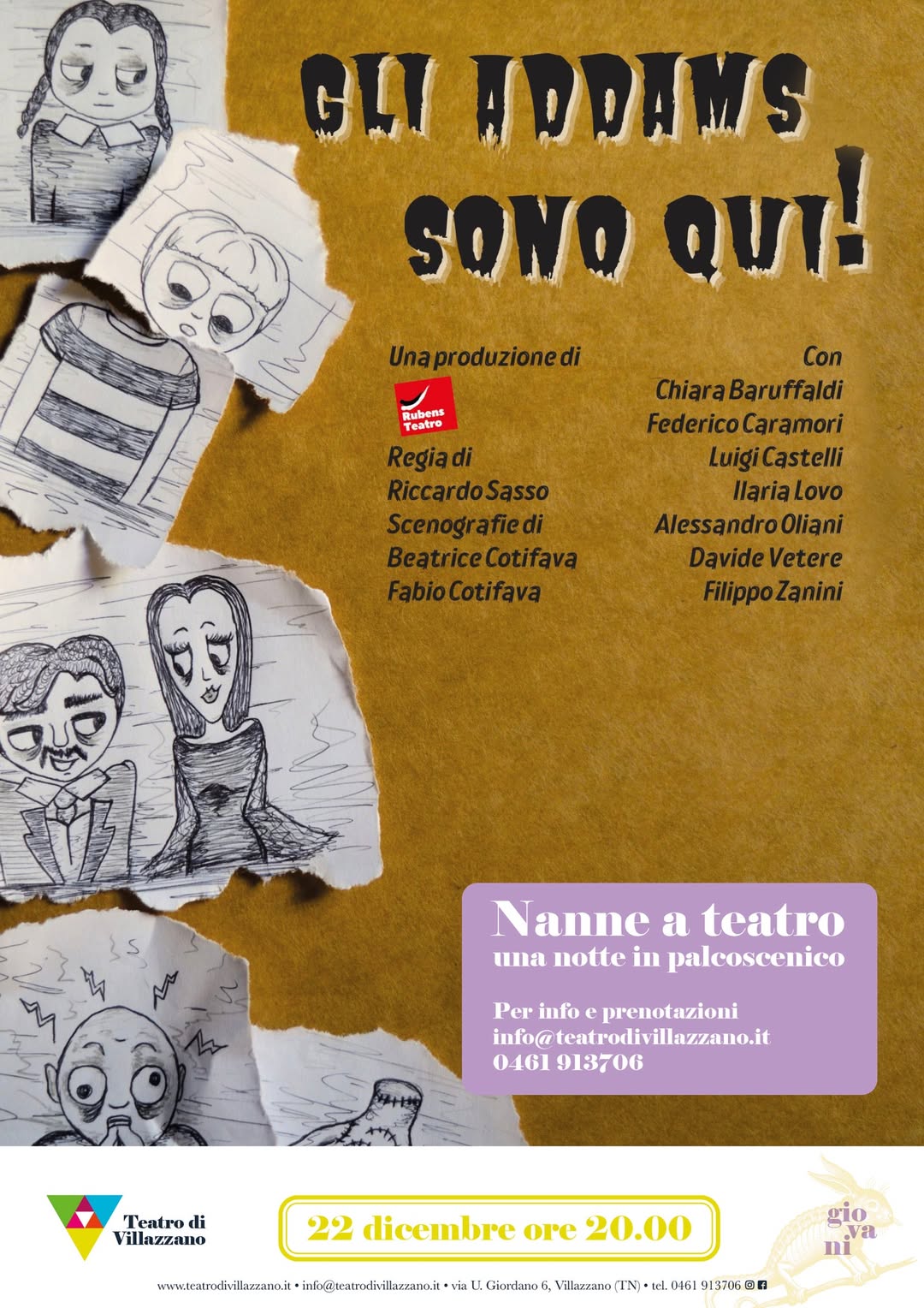 Feed del Teatro di Villazzano prima del restyling